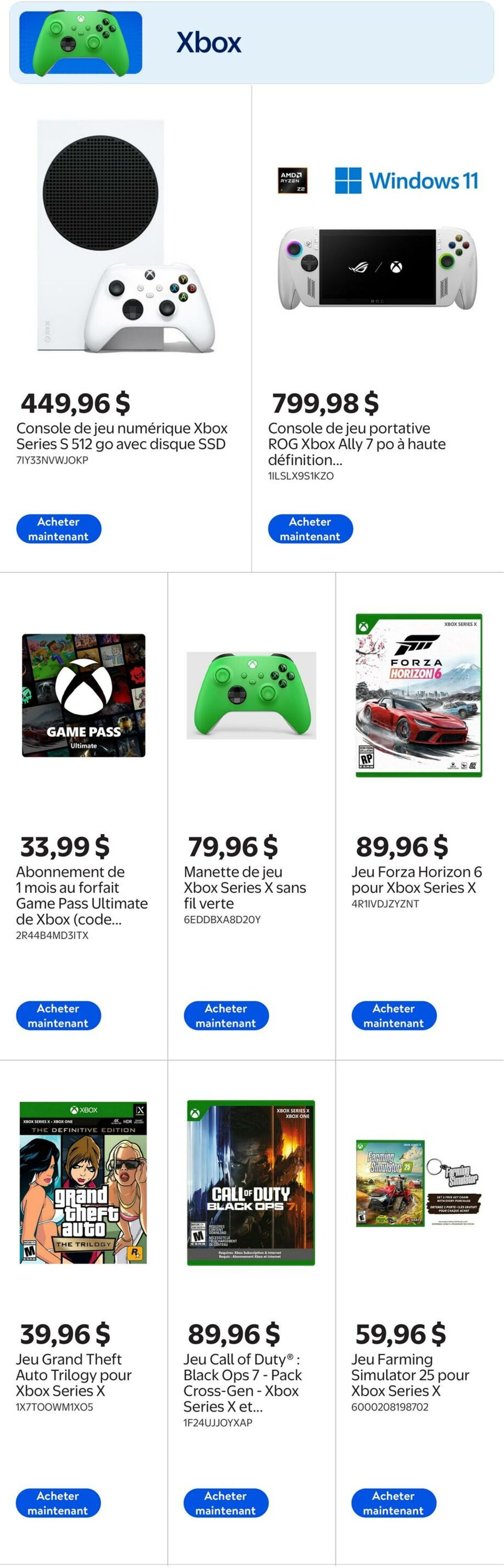 Circulaire Walmart 28.05.2026 - 10.06.2026