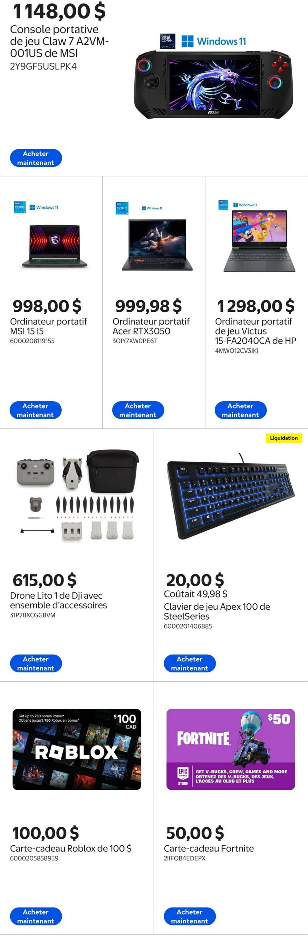 Circulaire Walmart 11.06.2026 - 24.06.2026
