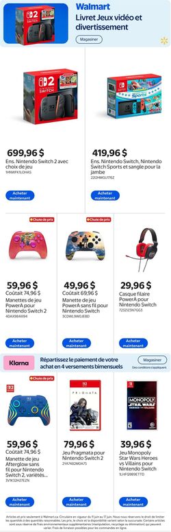 Circulaire Walmart 11.06.2026 - 24.06.2026