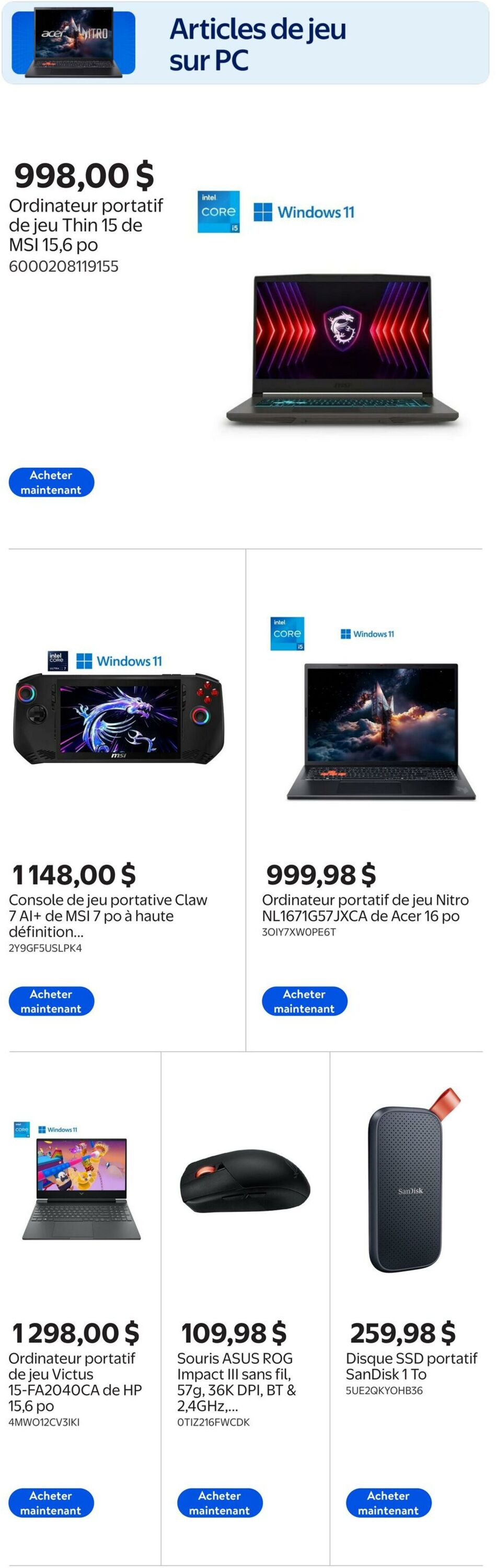 Circulaire Walmart 28.05.2026 - 10.06.2026