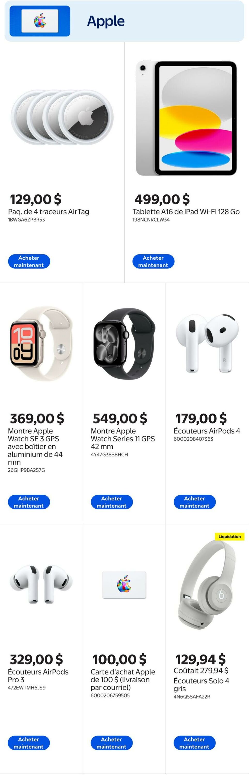 Circulaire Walmart 28.05.2026 - 10.06.2026
