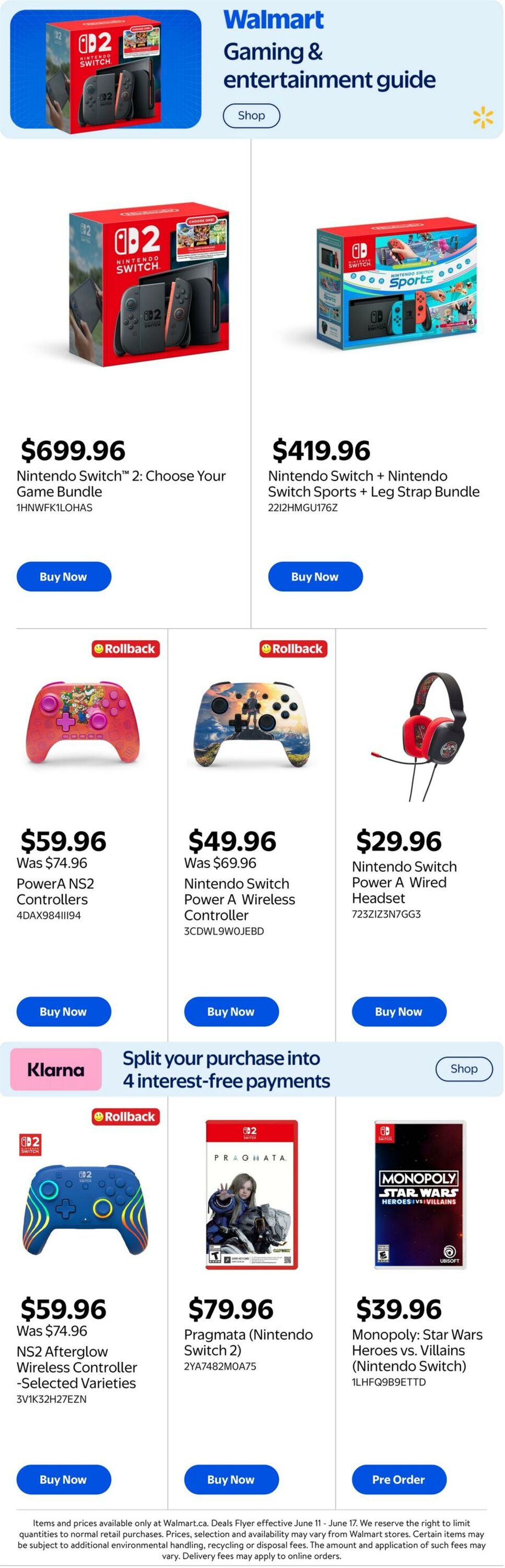 Circulaire Walmart 11.06.2026 - 24.06.2026