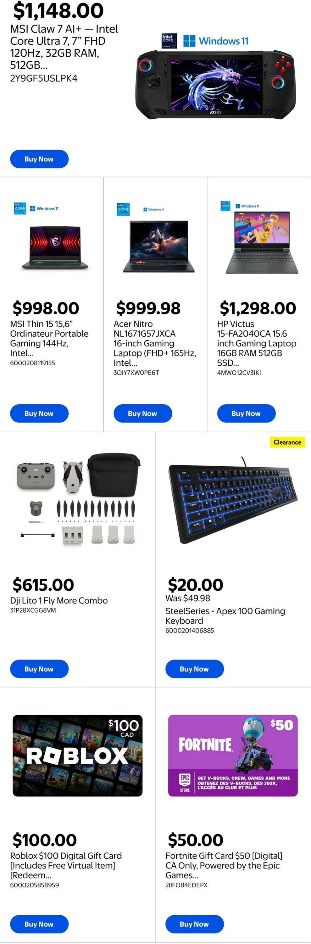 Circulaire Walmart 11.06.2026 - 24.06.2026