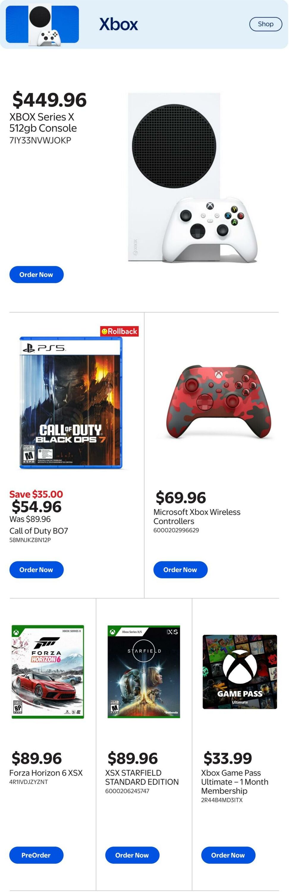 Circulaire Walmart 19.03.2026 - 01.04.2026