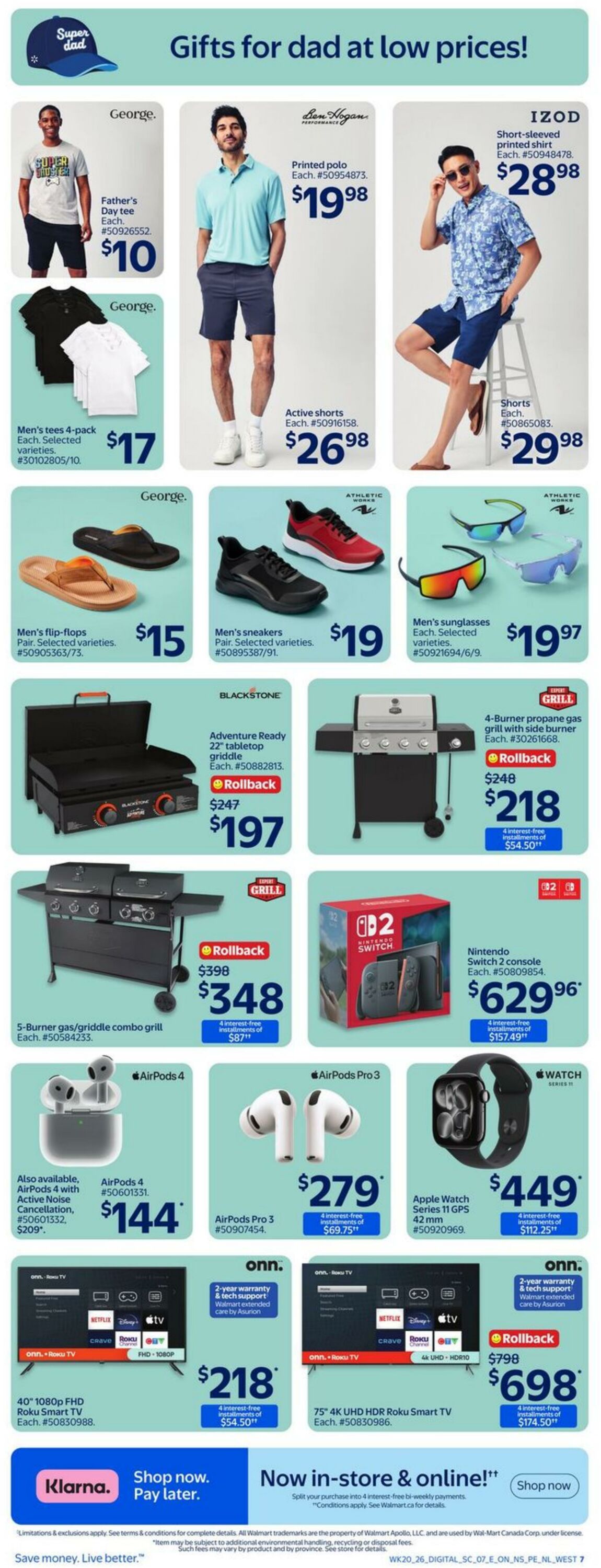 Circulaire Walmart 11.06.2026 - 17.06.2026