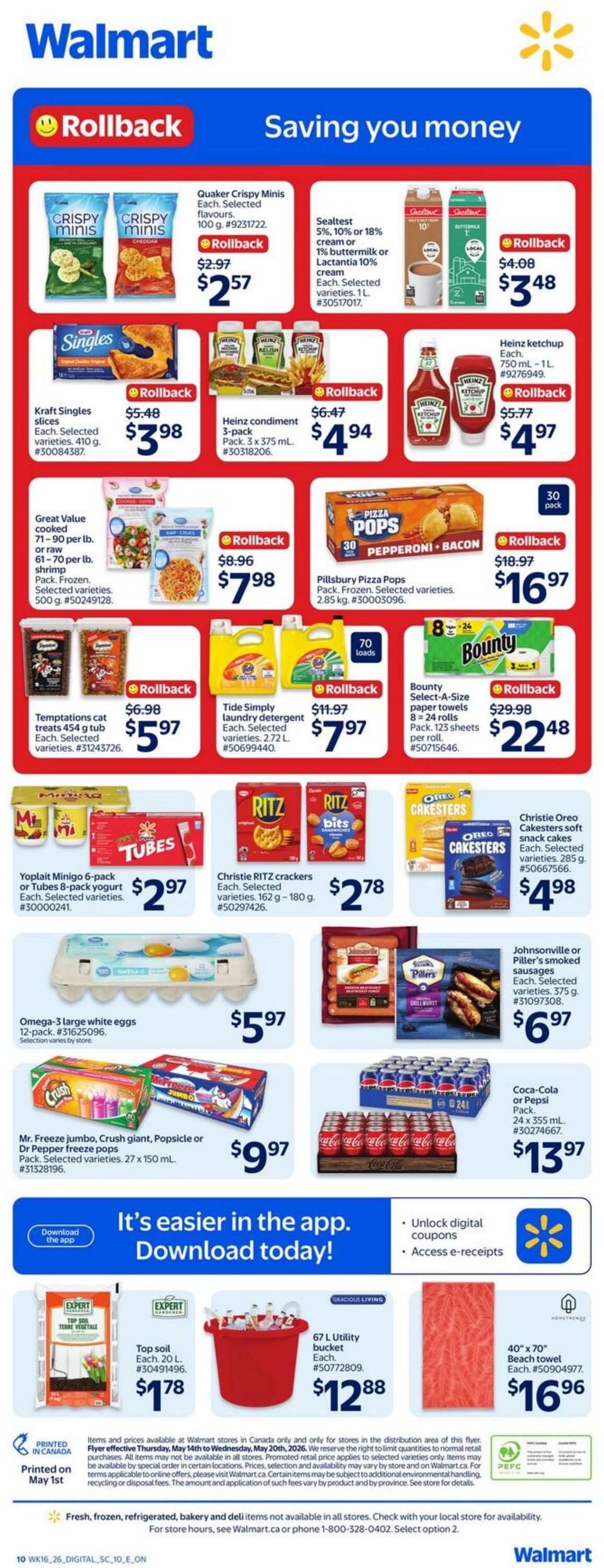 Circulaire Walmart 14.05.2026 - 20.05.2026