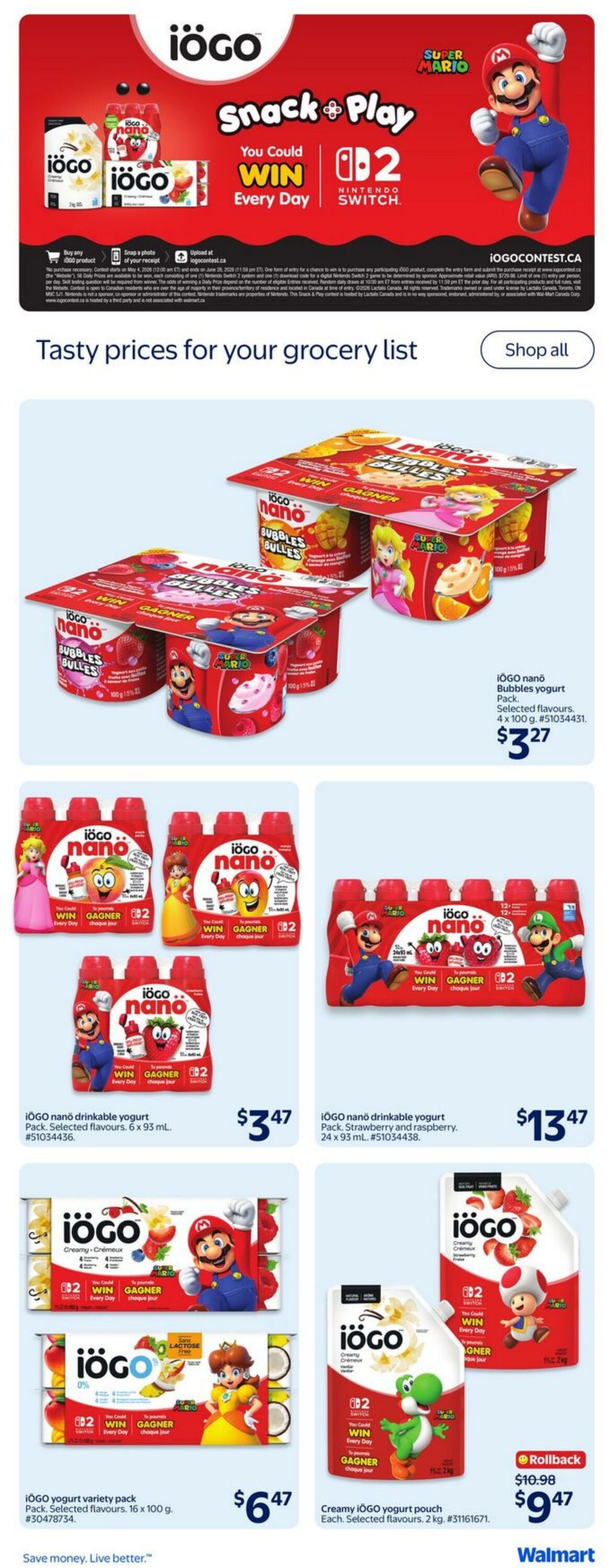 Circulaire Walmart 14.05.2026 - 20.05.2026
