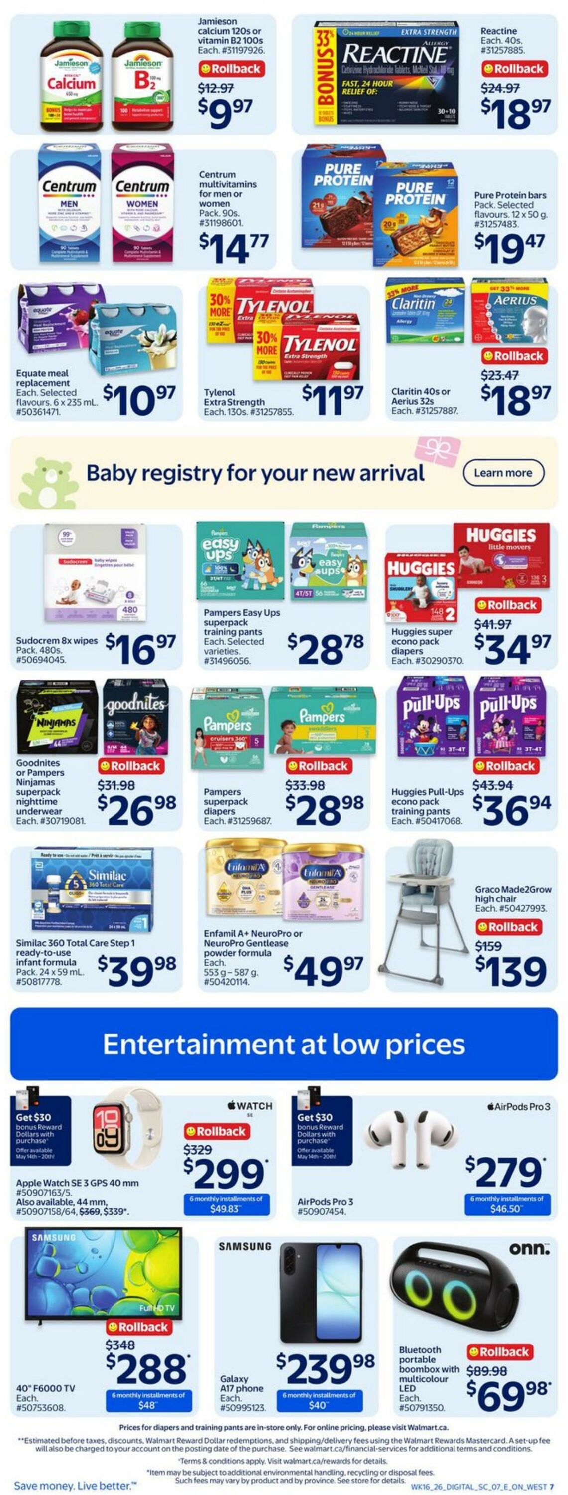 Circulaire Walmart 14.05.2026 - 20.05.2026
