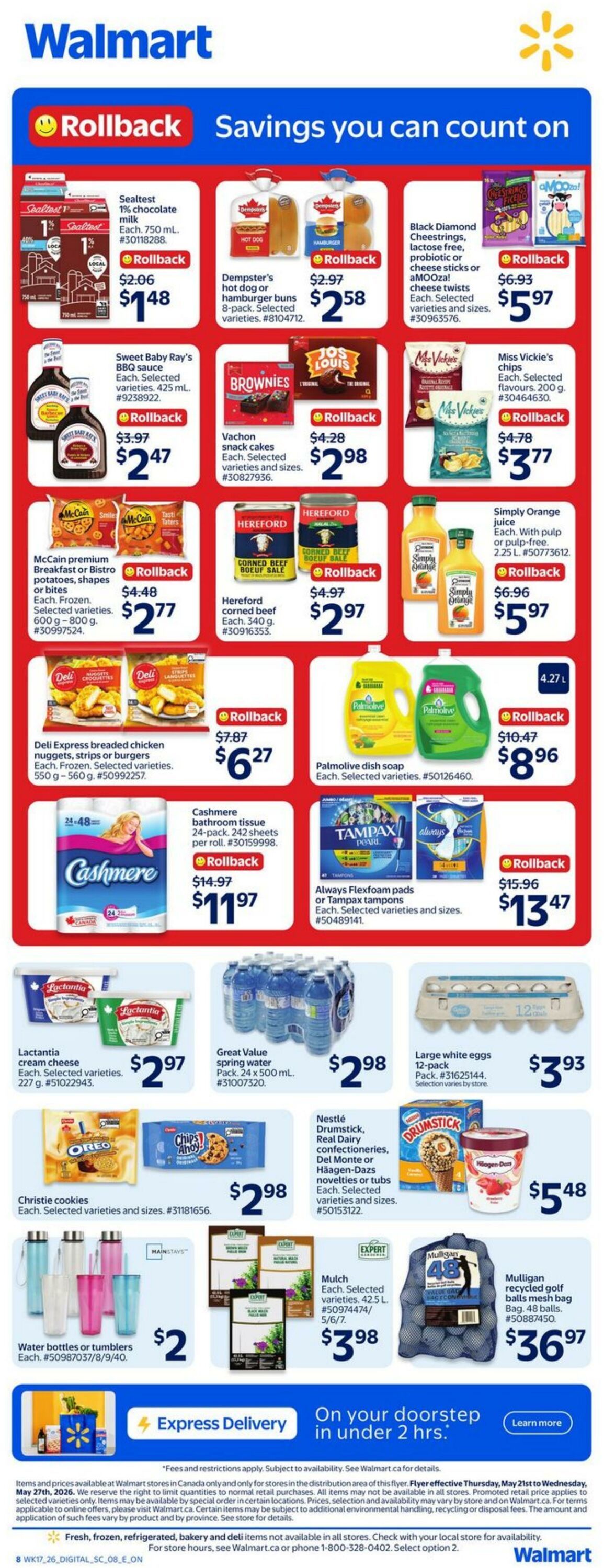 Circulaire Walmart 21.05.2026 - 27.05.2026