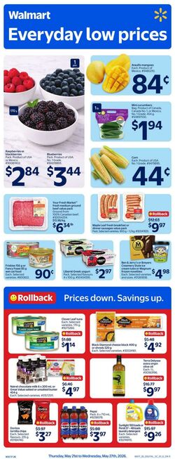 Circulaire Walmart 21.05.2026 - 27.05.2026