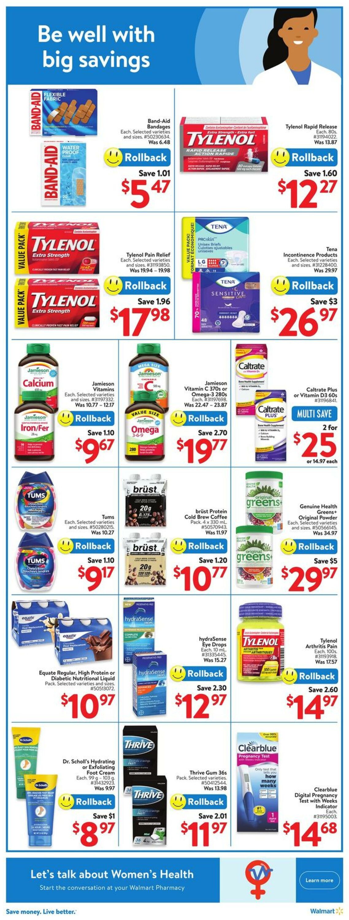 Circulaire Walmart 20.03.2025 - 26.03.2025