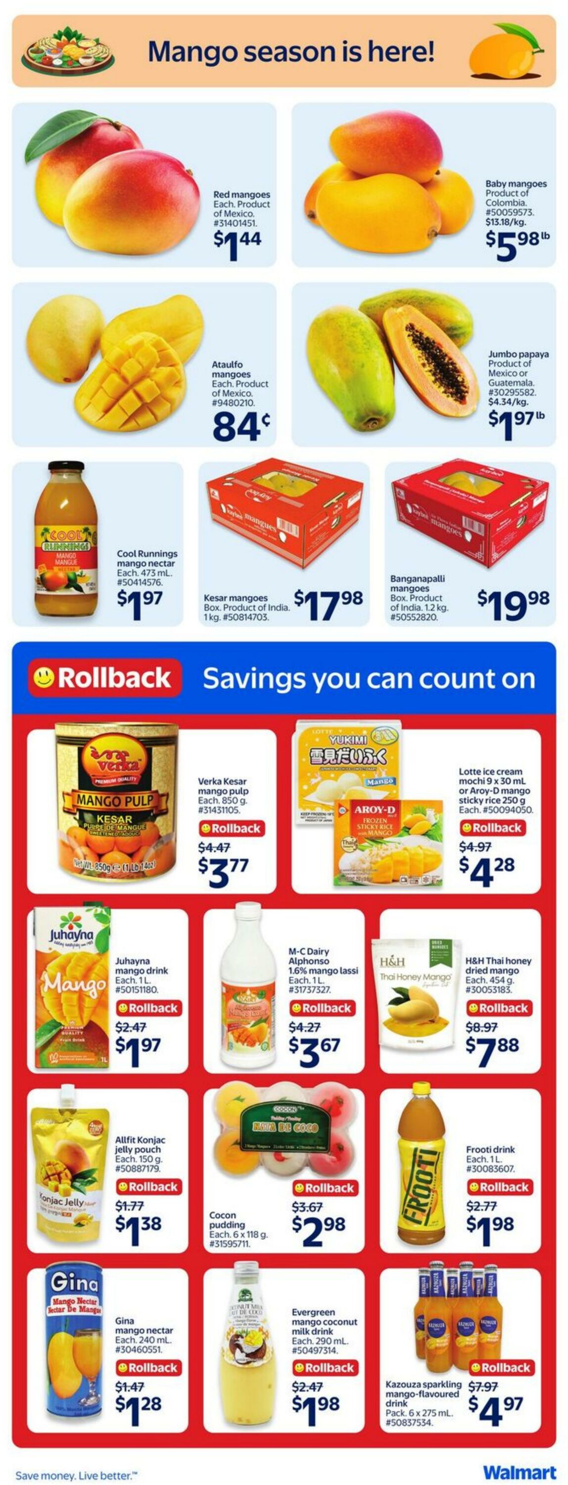 Circulaire Walmart 23.04.2026 - 29.04.2026