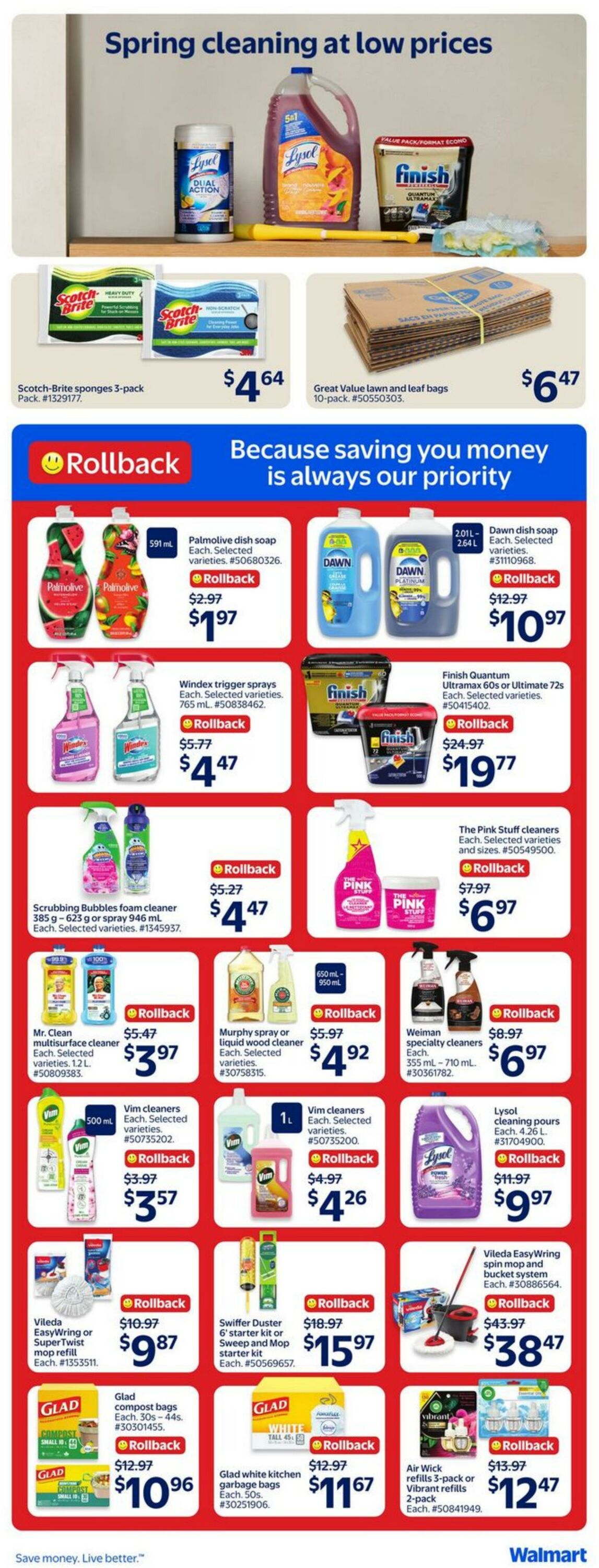 Circulaire Walmart 23.04.2026 - 29.04.2026