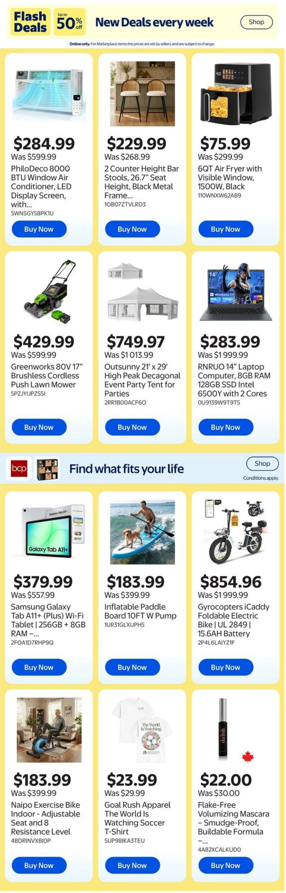 Circulaire Walmart 09.07.2026 - 15.07.2026