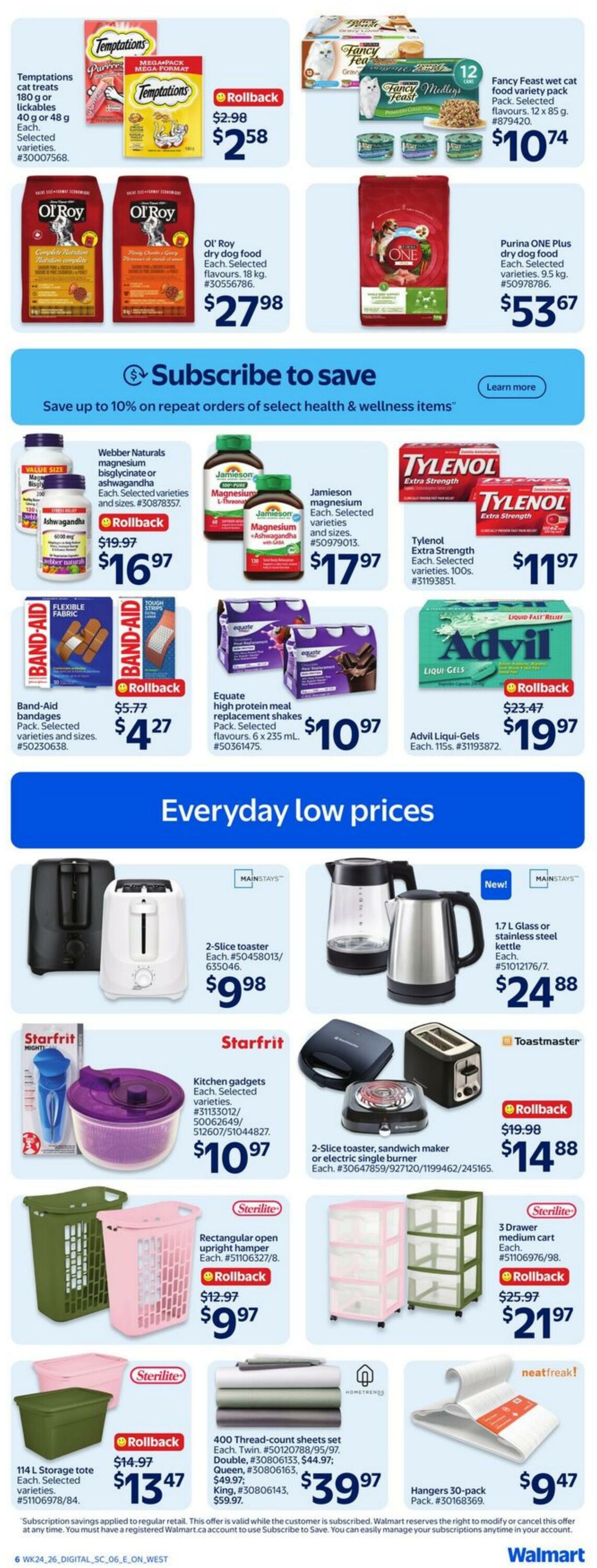 Circulaire Walmart 09.07.2026 - 15.07.2026