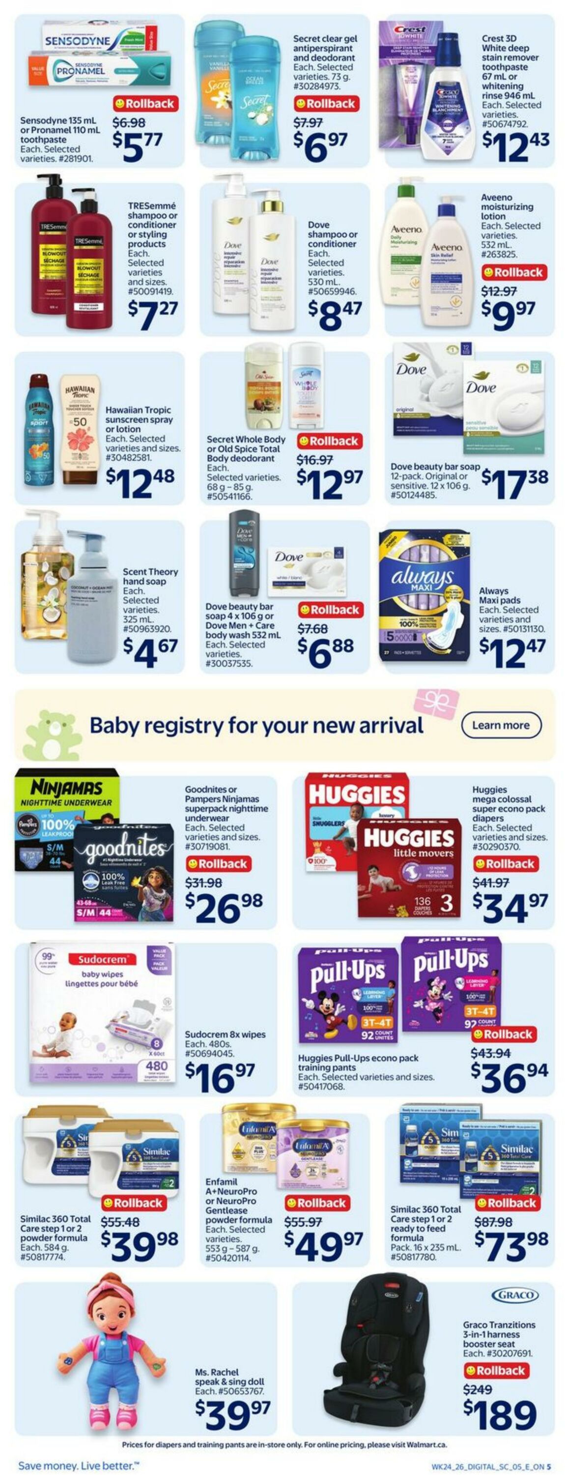 Circulaire Walmart 09.07.2026 - 15.07.2026