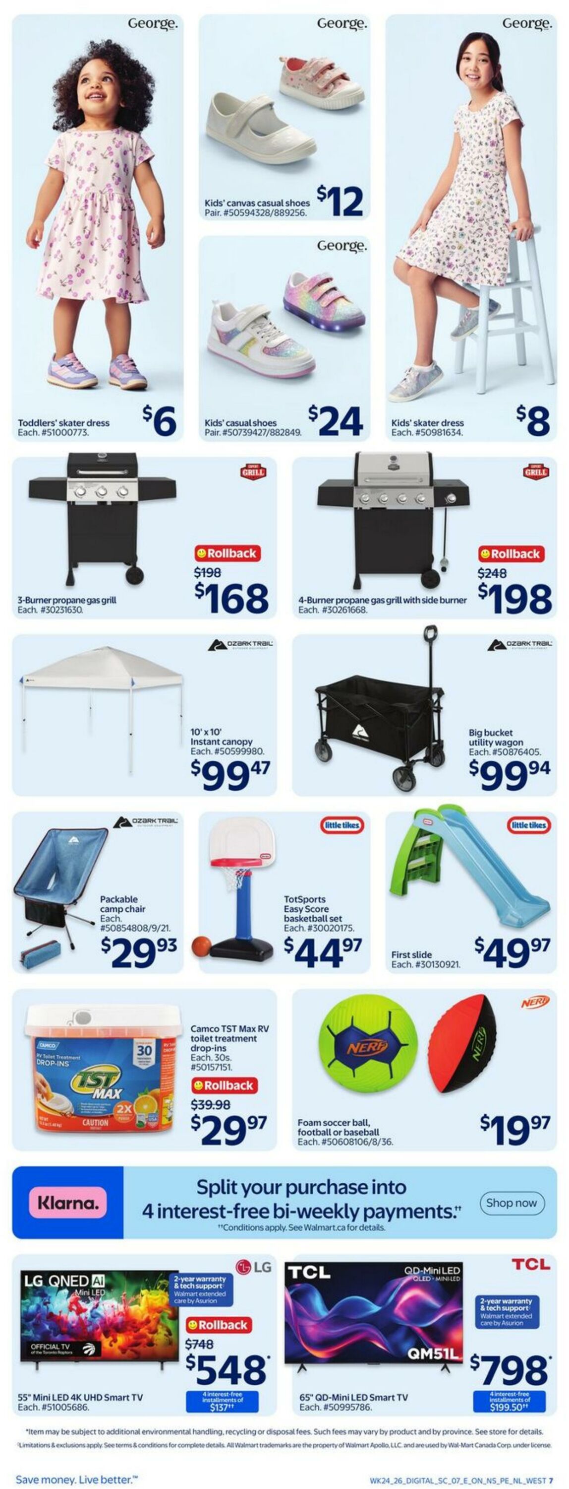 Circulaire Walmart 09.07.2026 - 15.07.2026