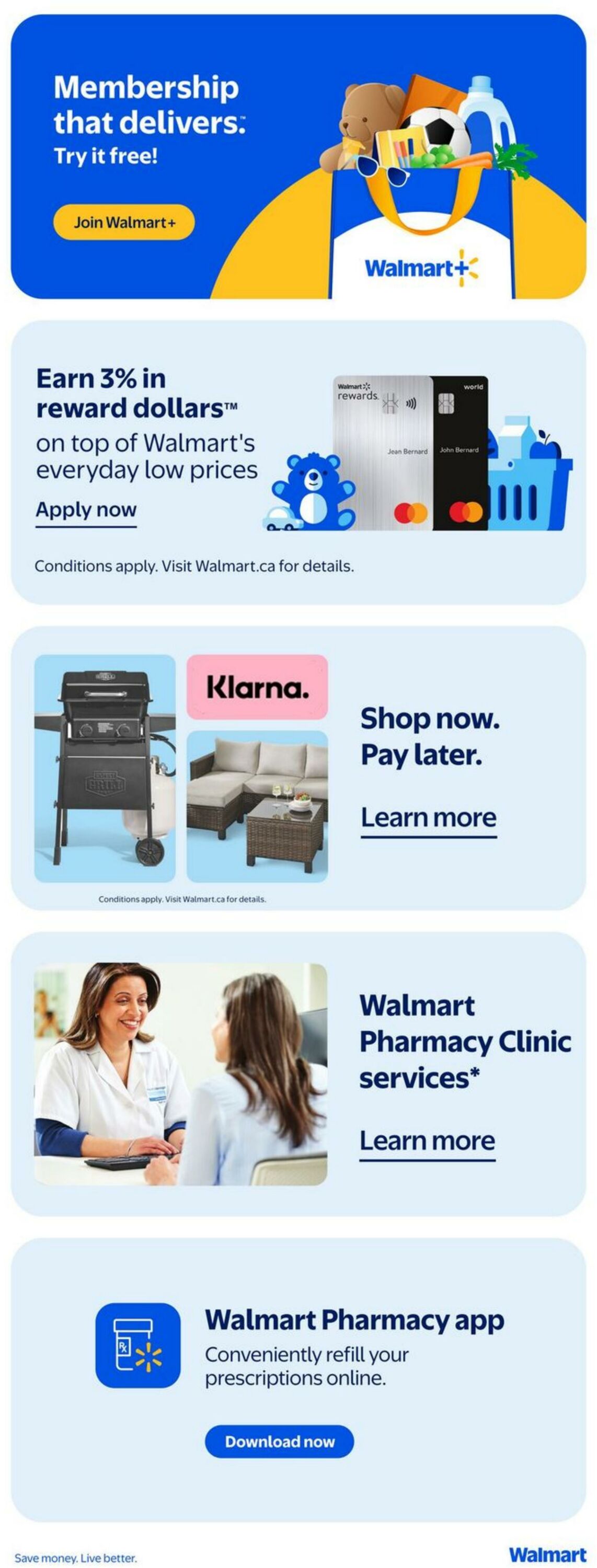 Circulaire Walmart 09.07.2026 - 15.07.2026