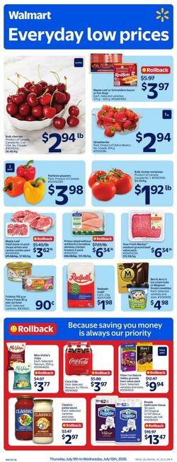 Circulaire Walmart 09.07.2026 - 15.07.2026