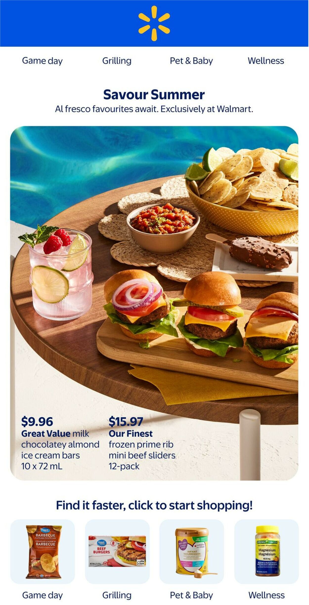 Circulaire Walmart - Grocery Flyer 2 juil. 2026 - 29 juil. 2026