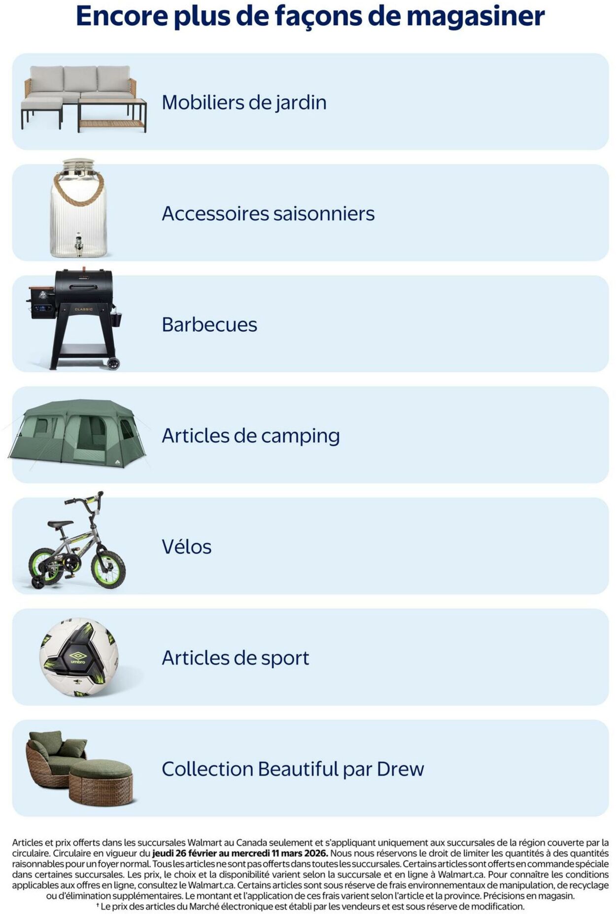 Circulaire Walmart 26.02.2026 - 29.04.2026