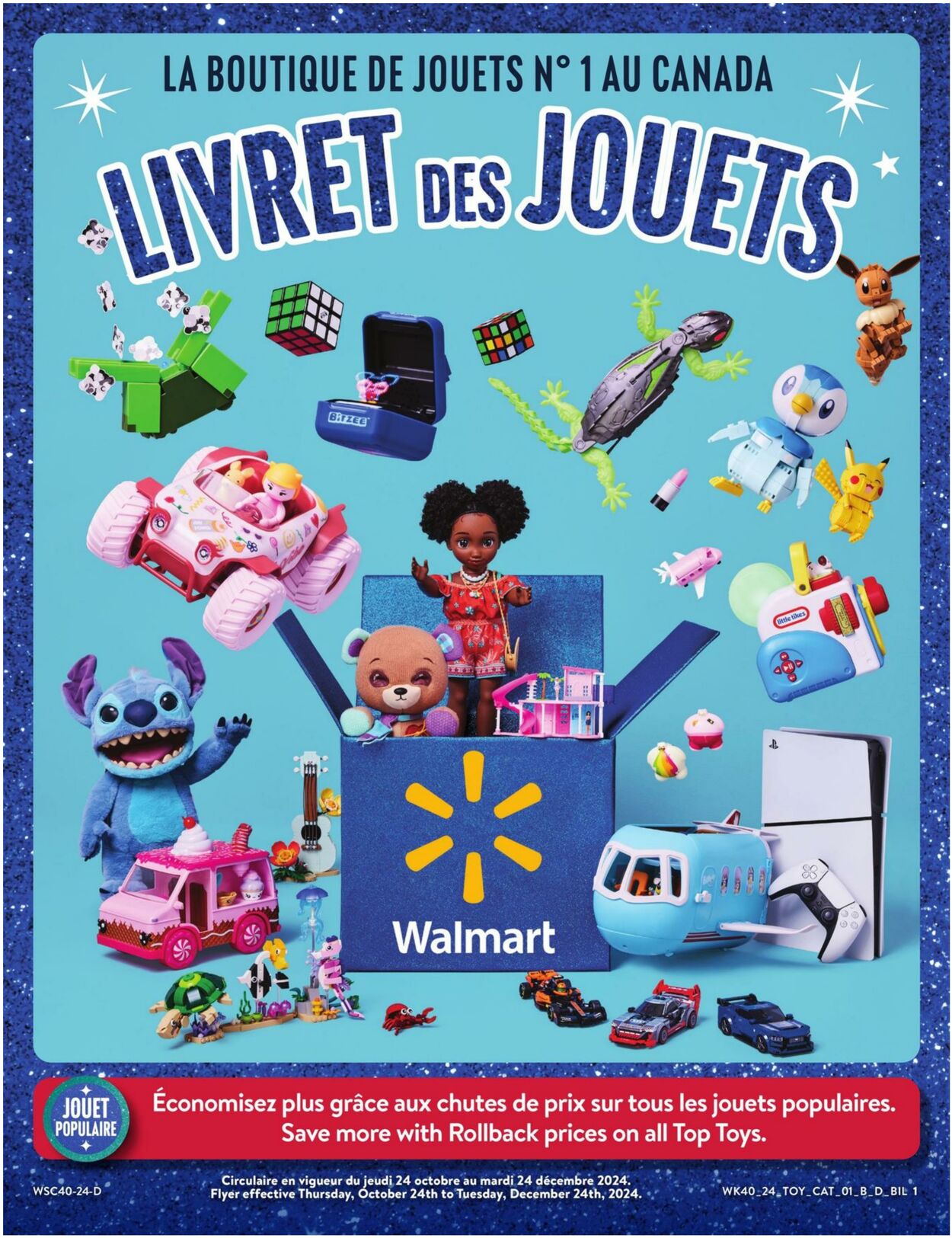 Circulaire Walmart - Livres pour bébés et enfants 24 oct. 2024 - 24 déc. 2024