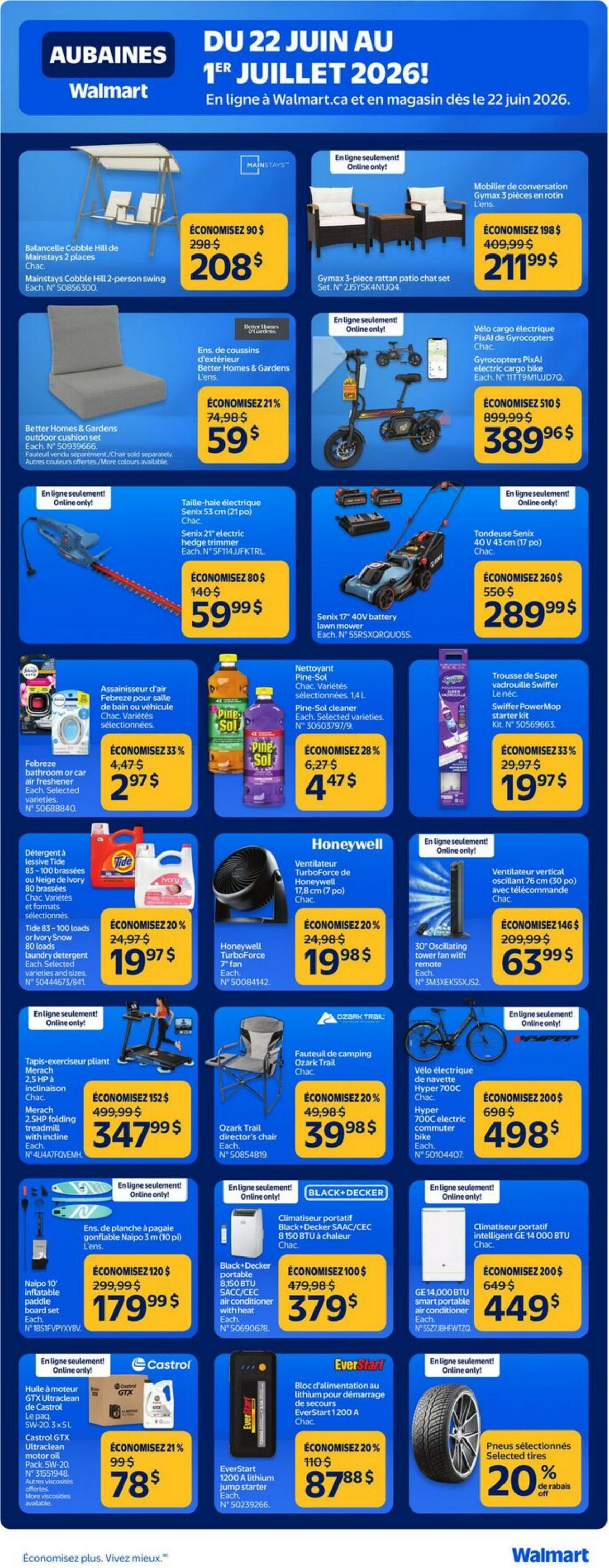 Circulaire Walmart 22.06.2026 - 24.06.2026