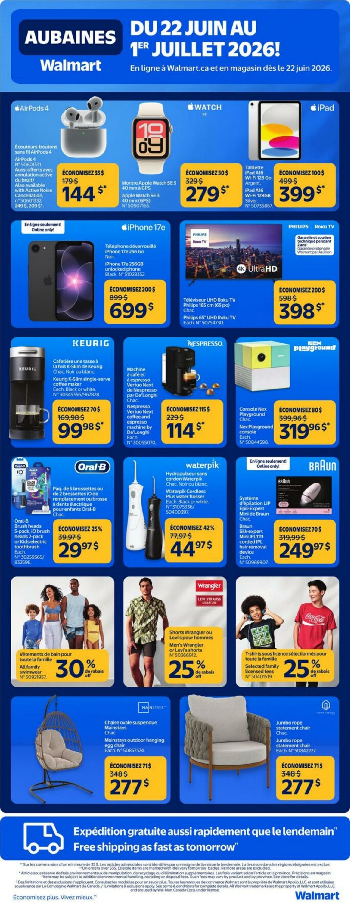 Circulaire Walmart 22.06.2026 - 24.06.2026