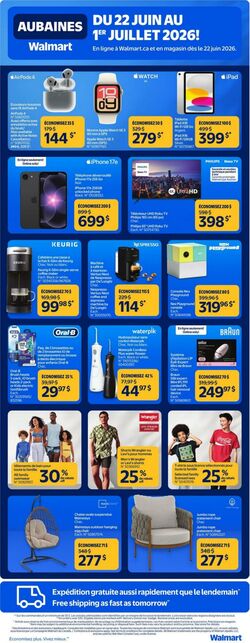 Circulaire Walmart 22.06.2026 - 24.06.2026