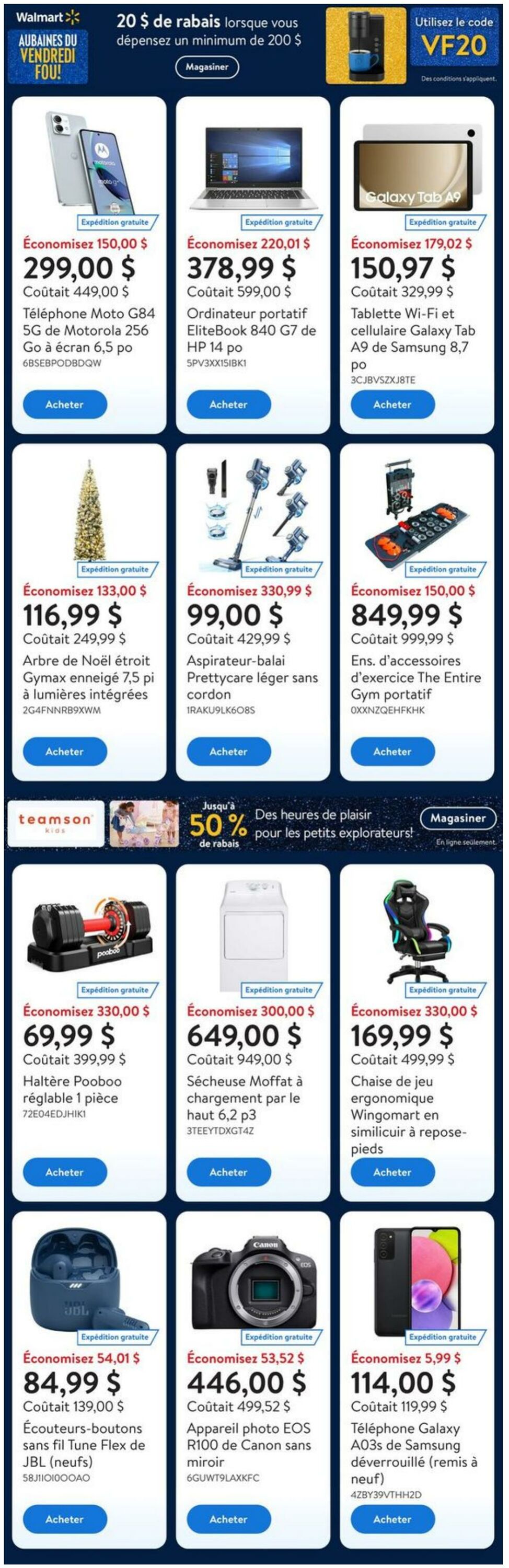 Circulaire Walmart 27.11.2024 - 04.12.2024