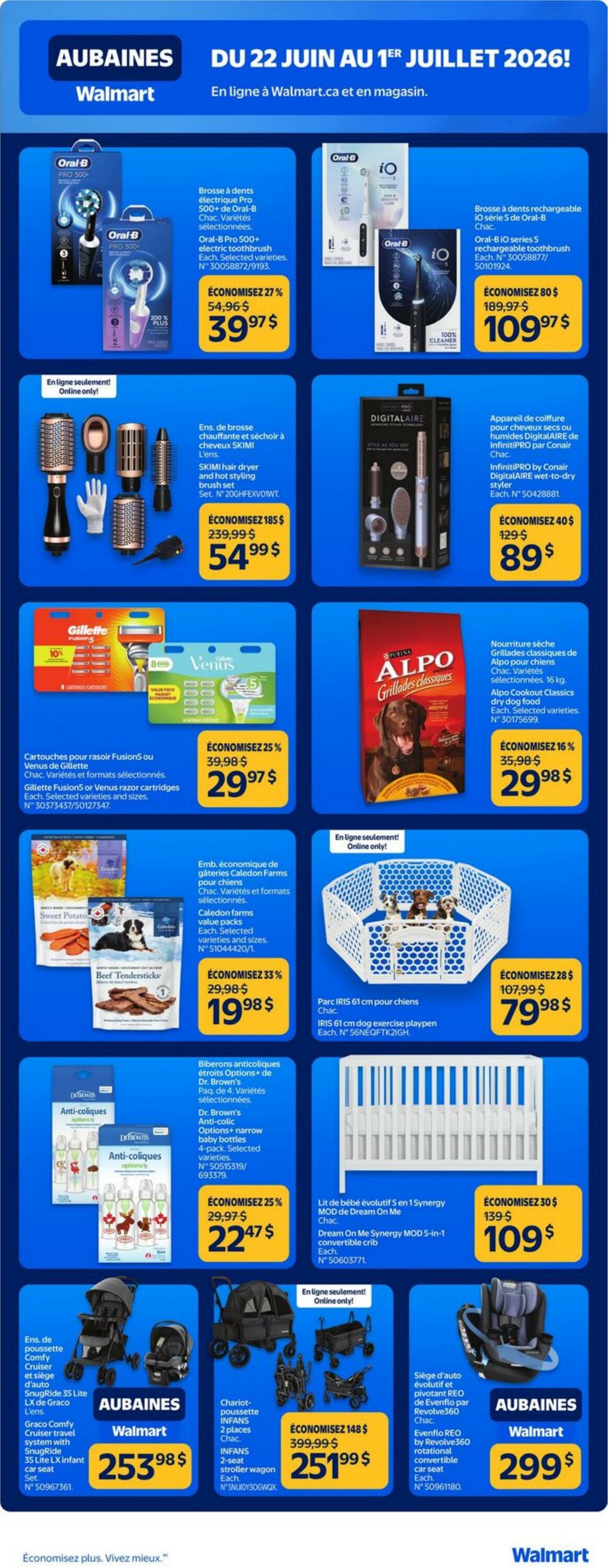 Circulaire Walmart 22.06.2026 - 01.07.2026