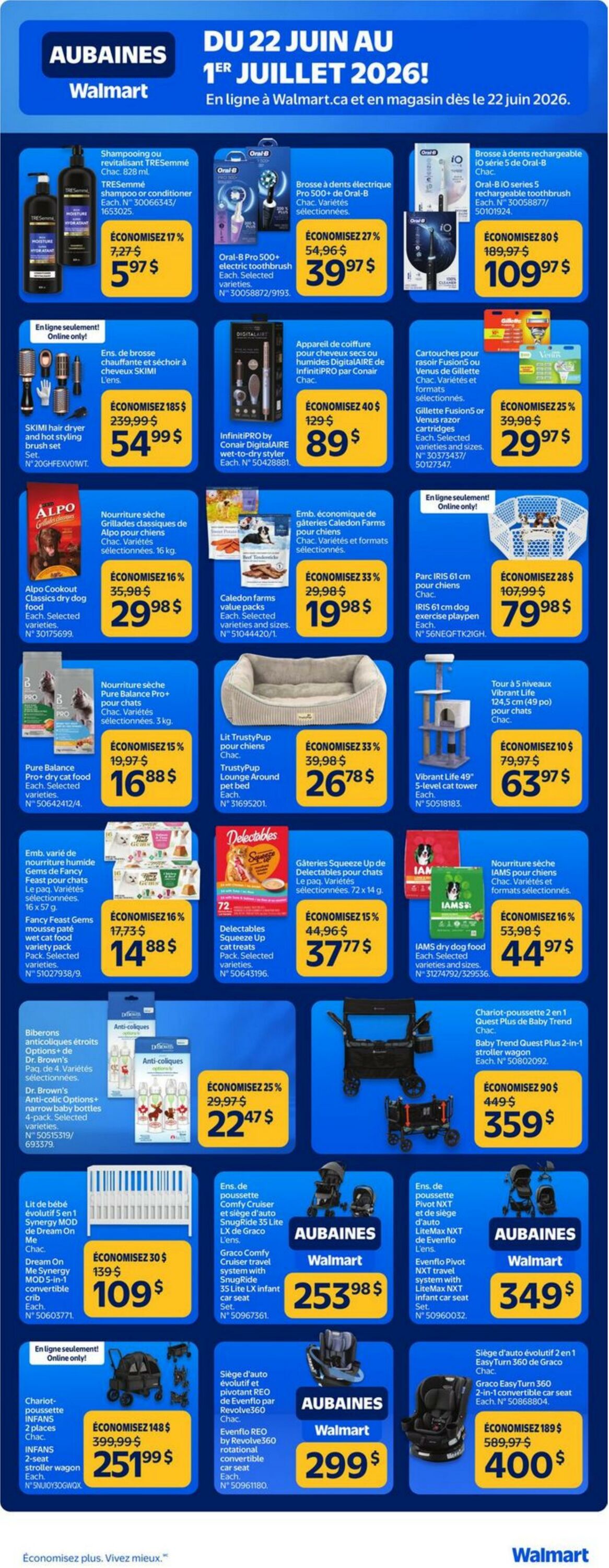 Circulaire Walmart 22.06.2026 - 24.06.2026