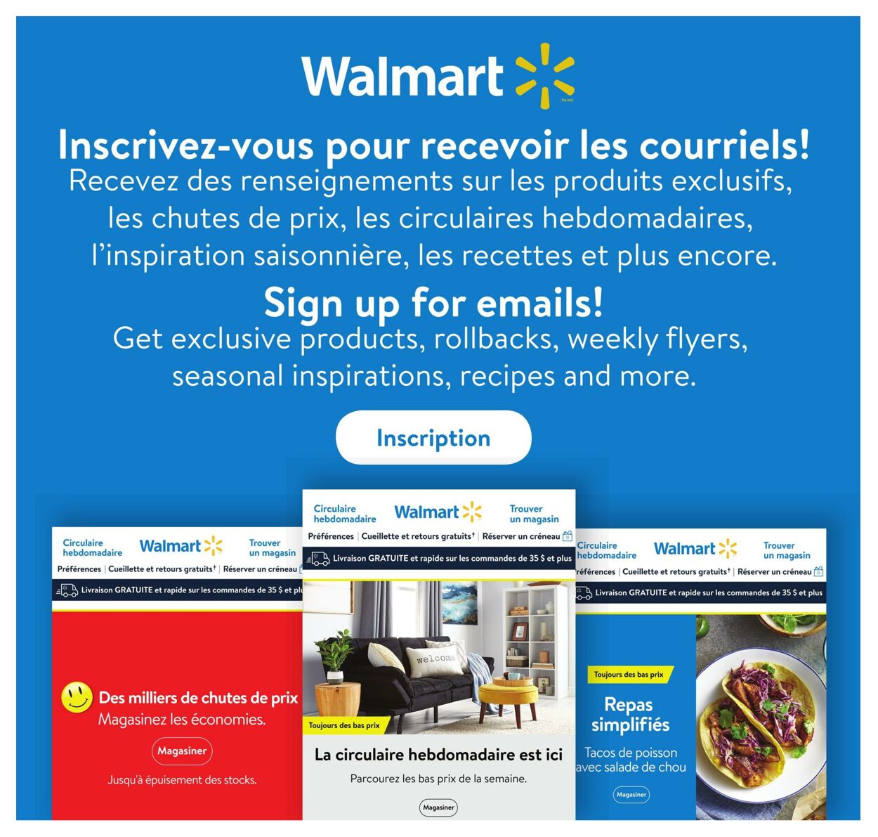 Circulaire Walmart 01.08.2024 - 04.09.2024