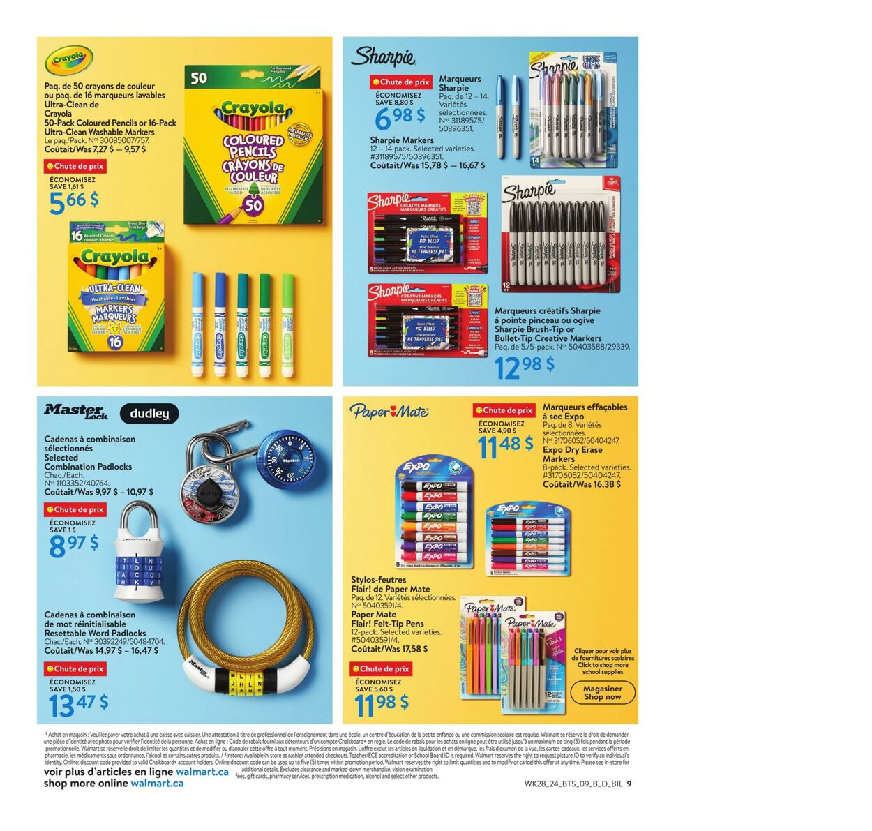 Circulaire Walmart 01.08.2024 - 04.09.2024